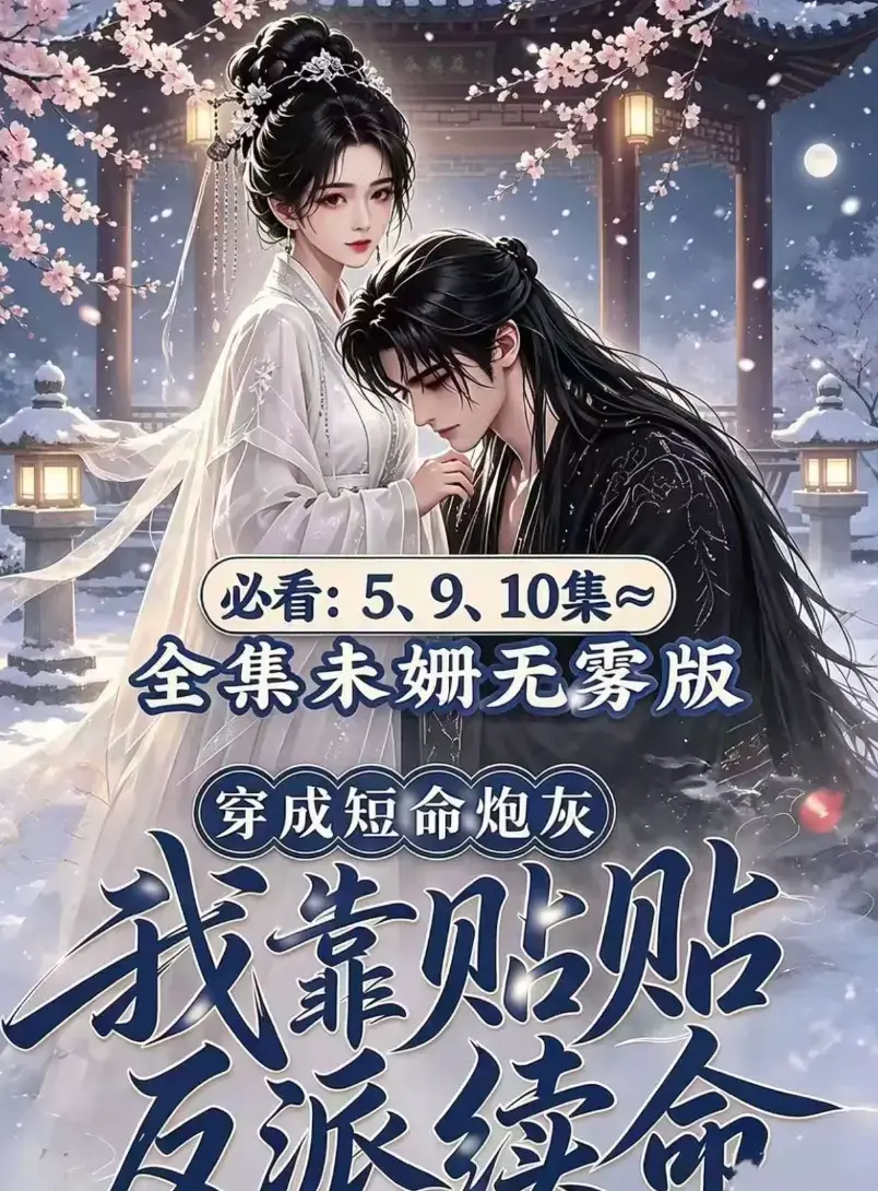 AI漫剧《穿成短命炮灰我靠贴贴反派续命》未删减高清全集-穿书超甜爽剧无广告免费看-穿成短命炮灰我靠贴贴反派续命在线观看